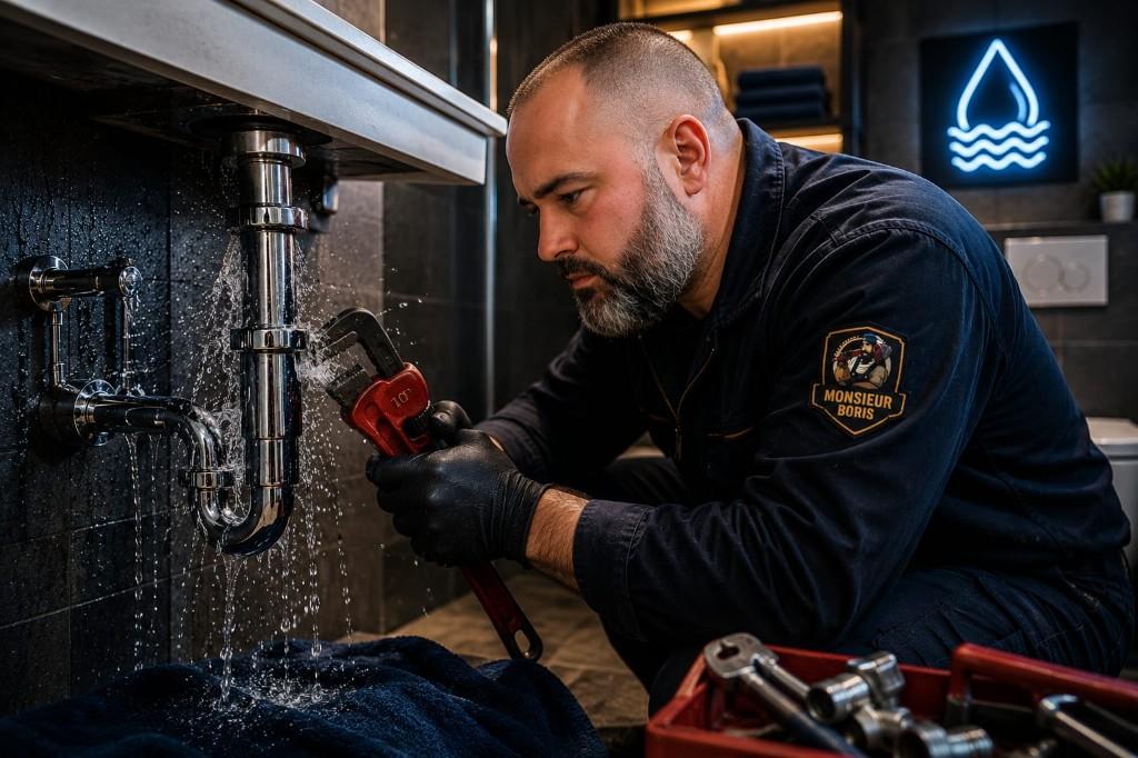 Plombier Monsieur Boris — fuites et dépannage sanitaire